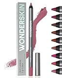Wonderskin Lipliner Pencil - 360 Contour Lipliner, Long Lasting, Sharpenable, Waterproof and Transfer-Proof Nude Lip Liner Pencil (Blush)