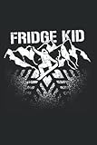  Fridge Kid: Snowboarding Snowboard Notebook Diary & Journal Book - Appreciation Gift Idea - 120 Lined Pages, 6x9 Inches, Matte Soft Cover