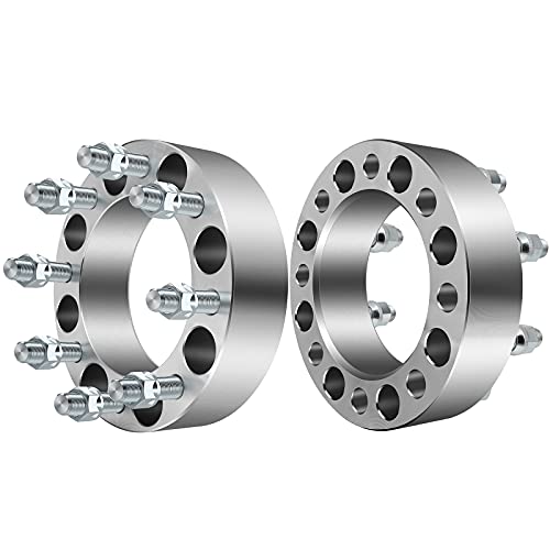 SCITOO 2X 8x6.5 to 8x6.5 Wheel Spacers 2" 8 Lug fit for Ram 2500 Wheel Spacers for 3500 Dually Wheel Spacers with 9/16 Threads by SCITOO - Used condition - US$50.67