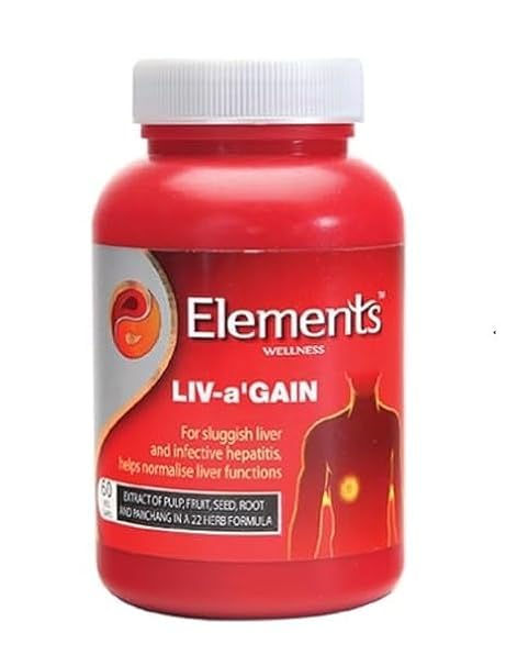 LIV-A GAIN Liver Health Capsules | Ayurvedic Liver Detox & Protection | Supports Fatty Liver, Digestion & Metabolism (60 Capsules)-image-9