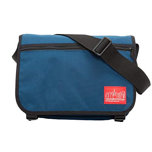 Manhattan Portage Europa Bag (Md) Navy With Adjustable Strap Water Resistant Zippered Compartment 1000D Cordura For Work College Travel School #TOP6