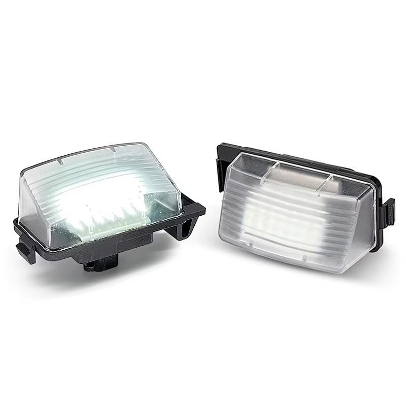 Luz de matrícula para Nissan Leaf bombillas traseras de repuesto 26510CD00A