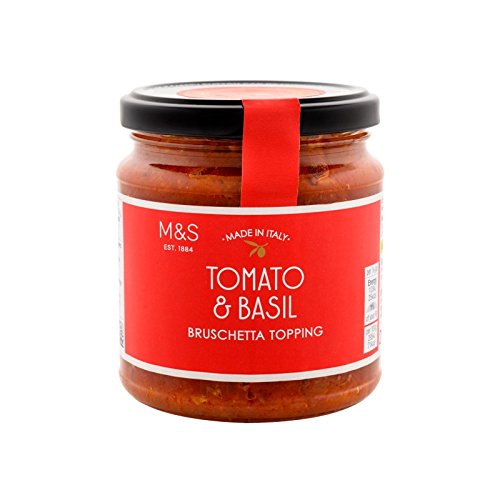Marks & Spencer Tomato & Basil Bruschetta Topping 280g - (Marks & Spencer) 280�O�������g�b�s���O�g�}�g���o�W���̃u���X�P�b�^ [���s�A���i]