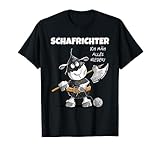 Schaf Statement Design für Damen und Herren mit Sinn für Humor. Trage dieses witzige Wortspiel Design - mit Spruch: Ich mäh alles nieder - und schenke ein Lächeln. Finde weitere MODARTIS Schaf Motive in unserer Marke.