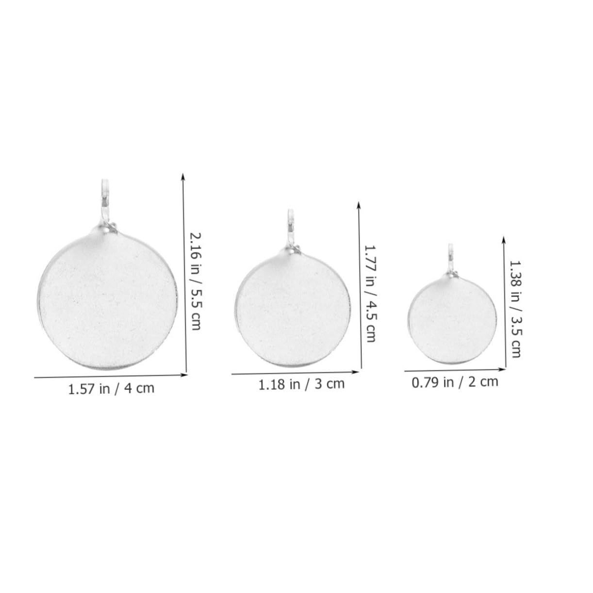 HEMOTON Steel Targets for Training Pack Lightweight Portable Enhance Archery Accuracy