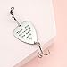 Melix Home Thank You for Raising My Best Catch Father of The Groom Gifts From Bride Stainless Steel Fishing Lure 3 Inches