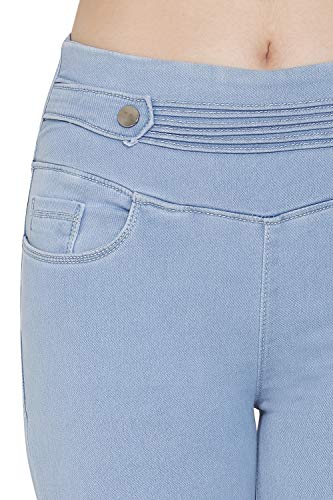 Image of Casual Slim fit Cotton Denim Jegging for Women