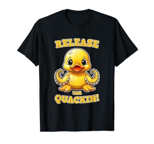Rubber Duckie dévoile The Quackin Funny Rubber Duck T-Shirt