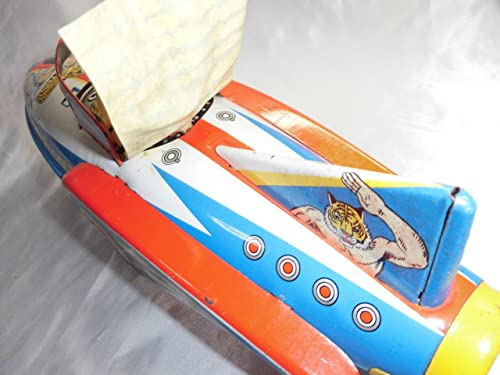 タイガーマスクブリキロケット33cm 当時物 TIGER ROCKET｜Yahoo!フリマ 