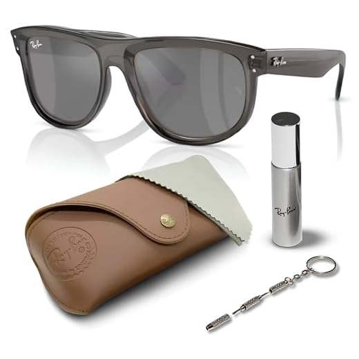 Ray-Ban Rbr0501S Boyfriend Reverse Square Shape Óculos De Sol Não Polarizados Para Homens E Mulheres - Estilo Moderno Exclusivo - Proteção Uv Premium E Lentes Clássicas - Óculos De Sol De Grife Para