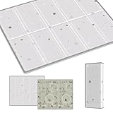 プレイマット 赤ちゃん 厚手 大判 ベビーマット 折り畳み 赤ちゃんマット 防水 ベビープレイマット 持ち運び お昼寝マット 防音 衝撃吸収 収納袋付き 収納しやすい 子供部屋 ピクニック (星+森, 180cm×200cm×2cm)