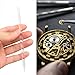 Watch Movement Installation Auxiliary Rod, Watch Cleaning Sticks Watchmakers Tool, ABS Plastic Dial Repair Cleaning Stick, Watch Repair Tools & Kits(transparent)