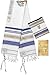 Holy Land Market Grafted IN - Messianic Christian Prayer Shawl/Tallit Prayer Shawl - Creation and Restoration Talit