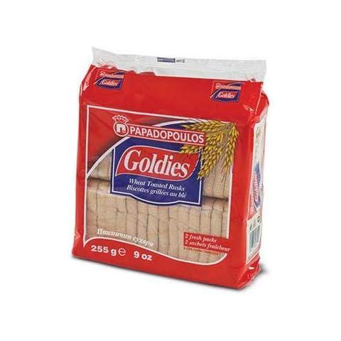 Goldies Toast Rusks - Wheat, 255g-Red Bag Cover