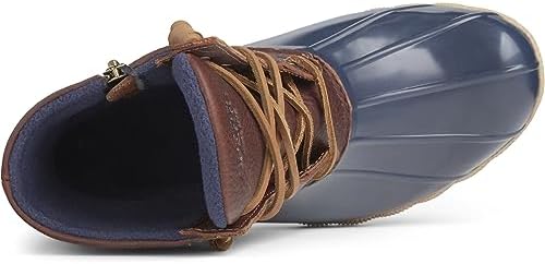 Sperry Women's Saltwater Boots, Tan/Navy, 8.5 Wide | Image 6