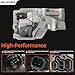 VTEC Solenoid Spool Valve with Oil Pressure Switch & Gasket Compatible with 2002-2011 Honda Accord Civic CR-V Element Acura RSX L4 2.4L Replaces 15810-RAA-A03, 15810-PNE-G01, 15810-PPA-A01, 917-224