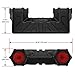 BOSS Audio Systems ATV30BRGB ATV Speaker System - 6.5 Inch Speakers, 1 Inch Tweeters, Built-in Amplifier, Bluetooth, Multi-Color Illumination