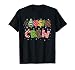 Cousin Crew Christmas 2024 Xmas Lights Tree Plaid Pajamas T-Shirt