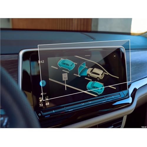 Film en verre trempé VW Atlas 2024 protection écran autoradio GPS 12 pouces transparent