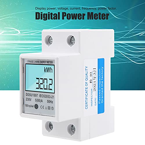 Contatore di Corrente Digitale LCD Alternata su