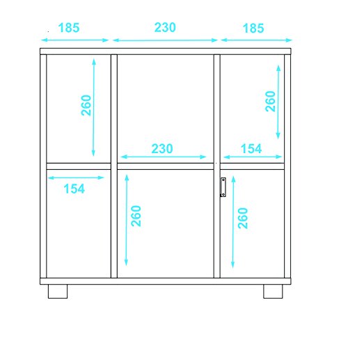 Armário para Banheiro Suzanna 2 Pt Branco
