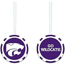 Evergreen Enterprises NCAA Kansas State Wildcats Game Chip DesignOrnament, Team Colors, One Size