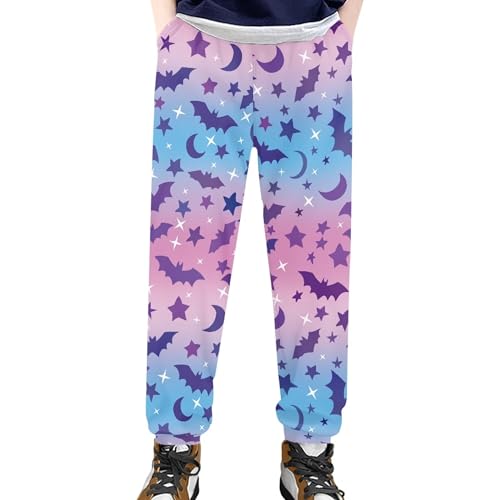 Kids Pants Sweatpants for Sports Elastic Waist Jogger Casual Soft Comfy Sweat Pant with Pockets for Girls Boys4