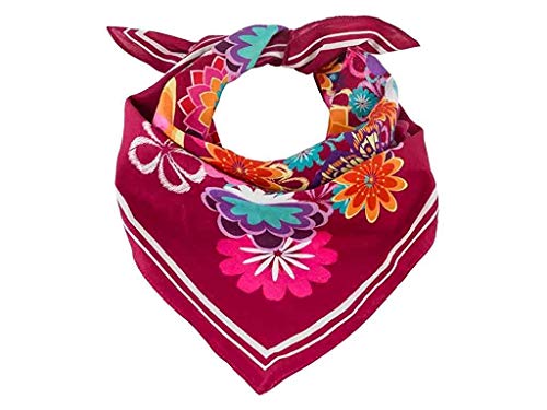 Preisvergleich Produktbild bb-Klostermann NICKITUCH / BANDANA 50x50cm 43004 geblümt
