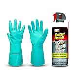 Centaurus AZ Contact Spray Cleaner for Electronics - Max Pro Contact Cleaner - 11OZ - Motherboard Cleaner Spray - Circuit Board Cleaner - Available Gloves