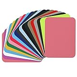 20Pcs Iron-on Patches - Multi-Colored Iron On Patches for Clothes Repair (20 Colors 4.9x3.7in)