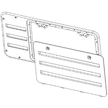 NORCOLD INC Norcold 628073BK Vent Door Assembly