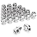 dynofit 12mmx1.5 ET(Extended) Lug Nuts for 6 Lugs Aftermarket Wheels Only, 24pc M12x1.5 Open End with 7mm Shank Lug Nuts for Toyota with Conical/Cone Seat, Special Lug Nuts for Spacers