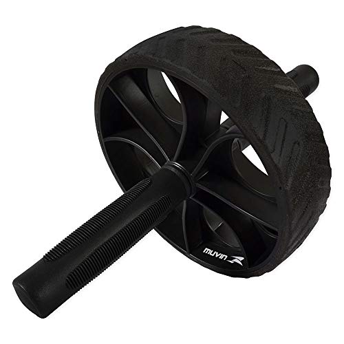 Roda de Exercícios Abdominais Elite - Preto - Muvin