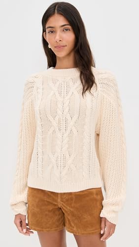 Free People Women's Frankie Cable Sweater2