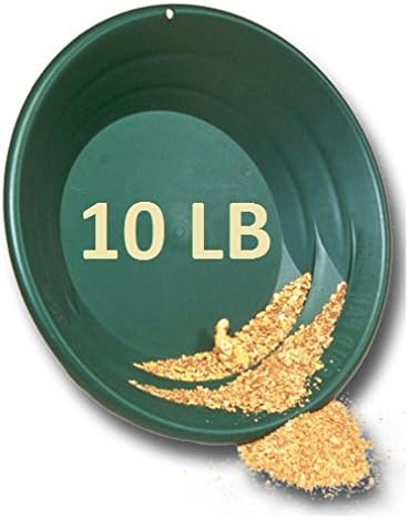 Gold Paydirt 10 LB From Colorado - Unsearched Paydirt Bags - Pan At Home - Guaranteed Gold