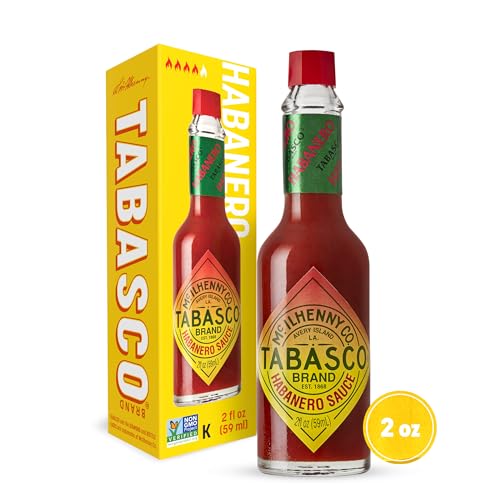 image for TABASCO Brand Habanero Hot Sauce, Spicy Heat & Fruity Balance, Glass B