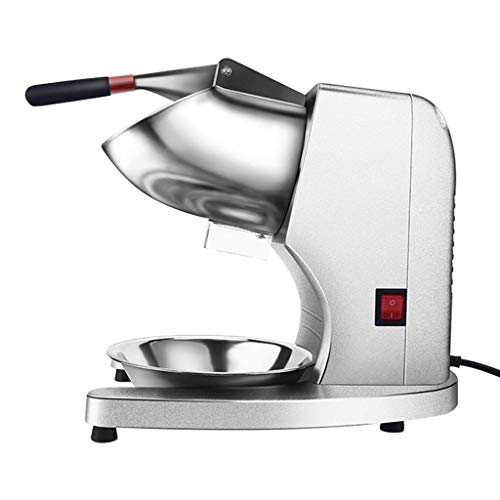 Elektrischer Eiscrusher-Rasierer Schneekegel-Hersteller-Maschinen-Silber 200lbs / hr für Haupt- und Handelsgebrauch ETL-Sicherheitsstandard