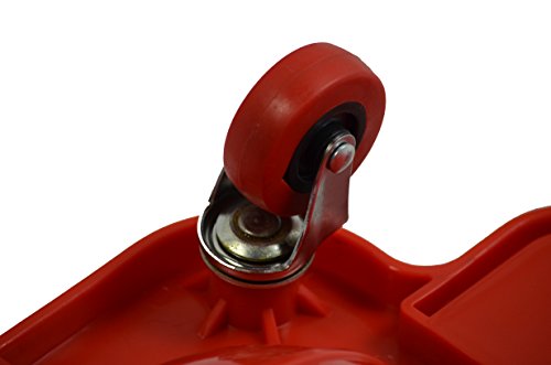 Miniatura 7 de Maxworks Maxxhaul 80748 - Rodilleras Rodantes Con Marco Abs De Alto Impacto, 5 Ruedas Giratorias, Soporte Para Bandeja De Herramientas, Multicolor, Pequeño