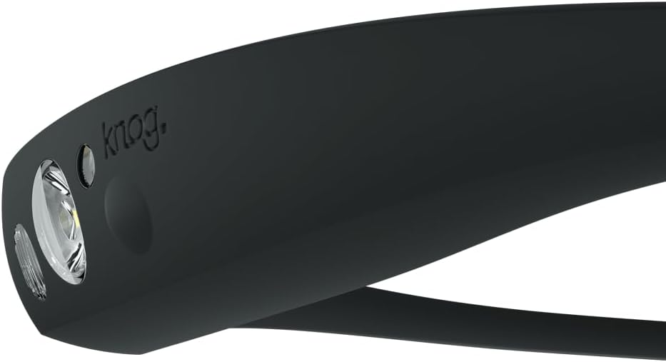 KNOG Quokka 150 LED Headlamp - Lightweight, USB Rechargeable Running Headlamp with 20m Beam, IP65 Water Resistant, Silicone Strap, 3 Light Modes for Camping, DIY & Outdoors