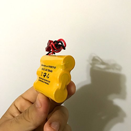 Bnp3700B S/L 026-148 Dantona Custom-93 026148 Cooper Lpx70Rwh Dantona Custom-235 Bgn800-3Dwp-41Rec Lpx70Rwh Nnyxsb Nic0553 Anic0553 41B020Ad13301 Bnp3700B 3.6V 700Mah Ni-Cd Battery Replacement #TOP3