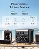 Anker SOLIX C1000 Portable Power Station with 200W Solar Panel, 1800W Solar Generator, LFP (LiFePO4) Battery, 4 AC Outlets, Up to 2400W for Home, Power Outages, and Outdoor Camping
