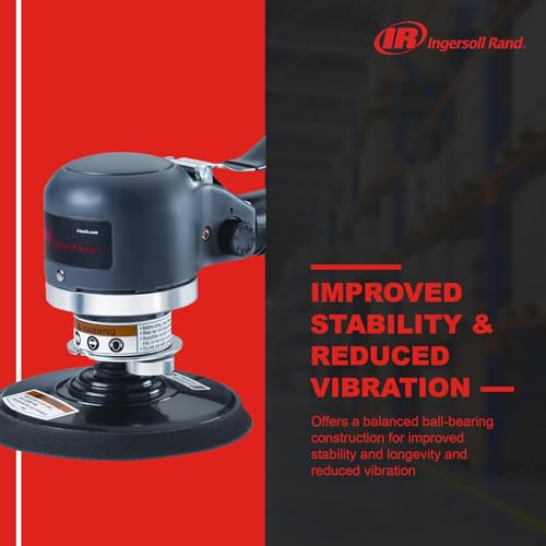 Ingersoll Rand 311A Heavy-Duty Air Dual Action Quiet Sander -6-Inch Pad by Ingersoll-Rand - Image 6