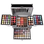 All in One Makeup Gift Set for Women Girls Full Kit, Includes Eyeshadow, Lipstick, Concealer, Highlighter, Eyebrow Powder, Blush, Contour, Lip Liners, Eyeliner, Brushes (Black) - Image 3
