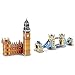 XXLYY Rompecabezas Educativos Primer Día Niños, Rompecabezas Papel 3D, Regalos Creativos para Niños, El Big Ben/Puente Londres - 2 En 1 Juego Modelo Hito Reino Unido,UK Landmark Model