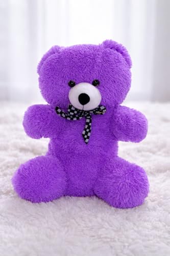 Image of ZEXSAZONE 2 Feet Purple Giant Teddy Bear Soft, Plush, and Cuddly Stuffed Animal for Kids, Birthdays, Anniversaries, Valentine's Day, and Special Occasions Large Huggable (Purple /2fit)