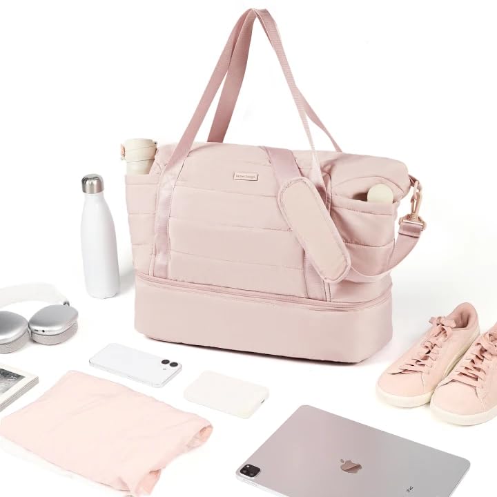 NISHEL Double-layer Weekender Duffle Bag