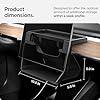 Spigen Under Screen Storage Organizer for Tesla Model Y (2020-2024) & Model 3 (2017-2023) [Not Compatible with Model Y Juniper 2025/26 & Model 3 Highland 2024/25]