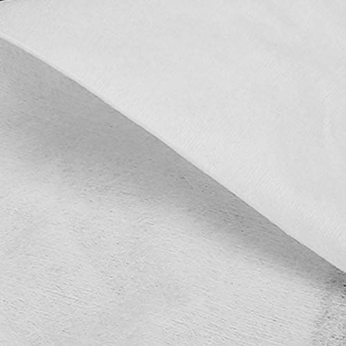 Tecido de remoção de maquiagem (liso), toalha de papel de limpeza facial de uso duplo seco e molhado