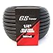 GS Power 50 FT Split Loom Tube - Polyethylene High Temperature Automotive, Marine, Industrial Electrical Wire & Cable Conduit | 1/4 inch, 50 Feet (Also Available in: 3/8, 1/2 & 3/4 inch)