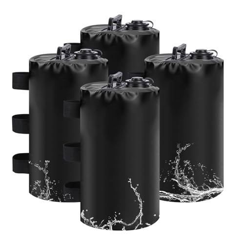 Bolsas de peso de agua anti viento para carpas con fijación de correas